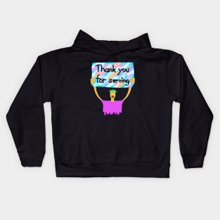 Thank you for serving Kids Hoodie